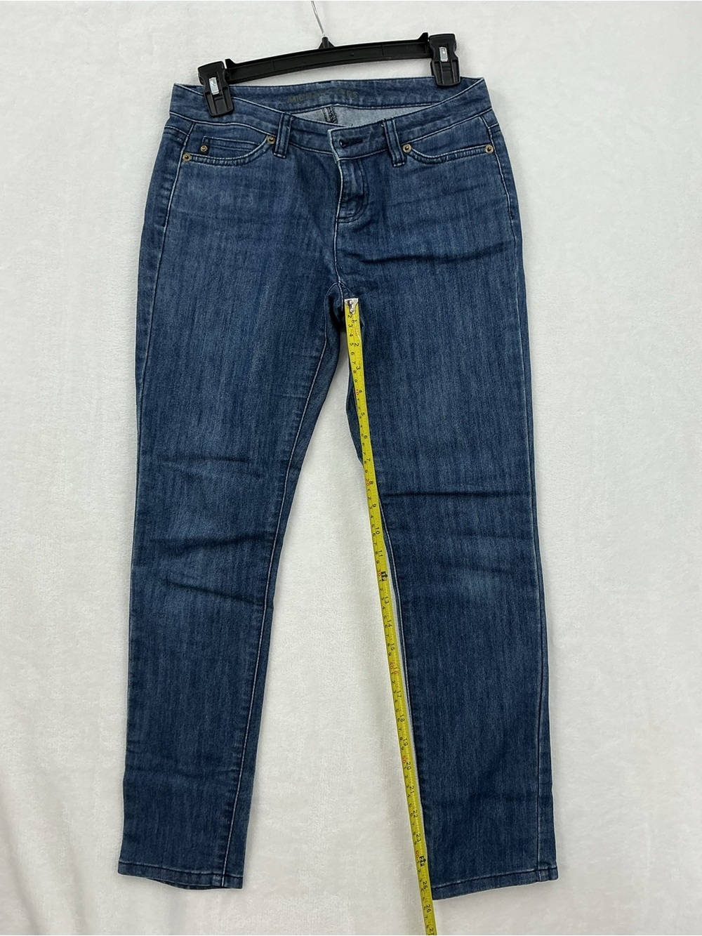 Michael Kors Mid Blue Skinny Jeans - Picture 7 of 9